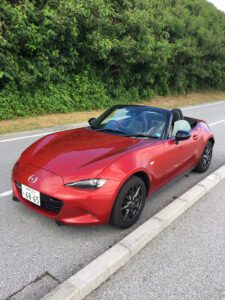 ロードスターと緑 レンタル